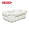 PATENTED Glass Food Storage Container with Silicone Lid